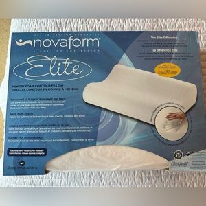 Novolum Elite Contour Pillow - White
